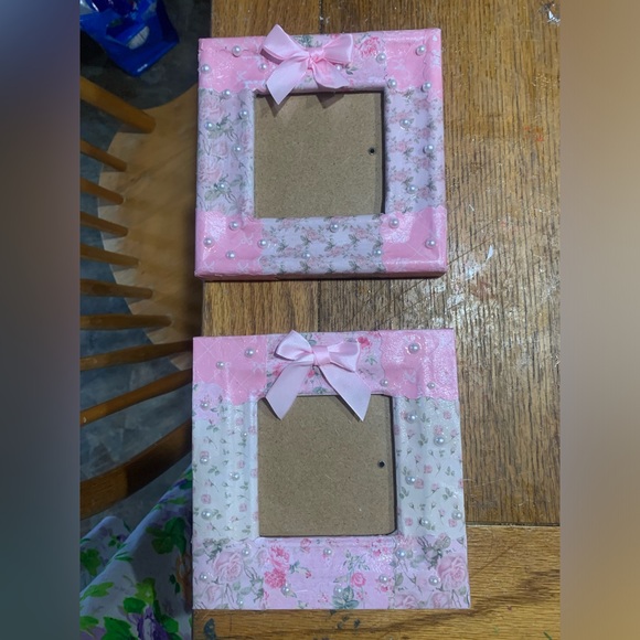Shabby Chic Upcycled Picture Frames-3”x3” - Picture 6 of 6